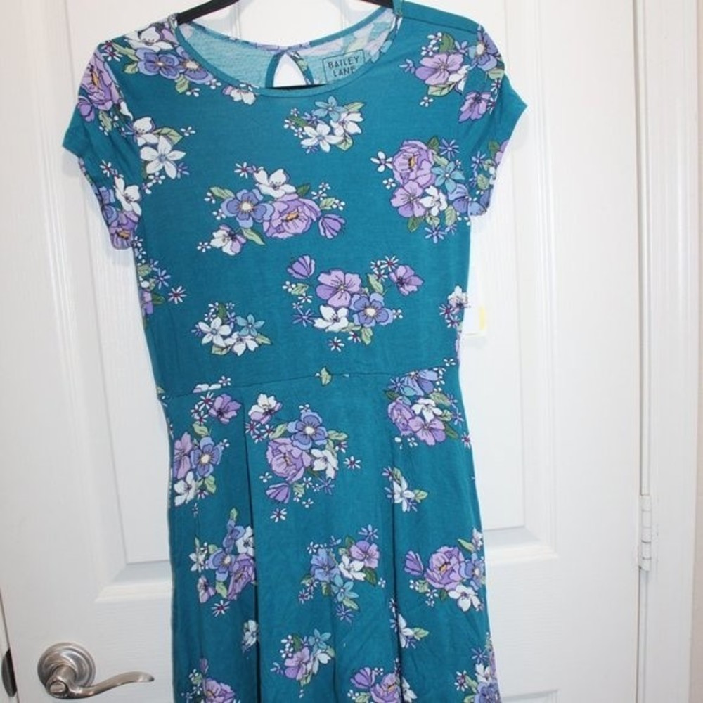 Bailey Lane Eleanore Skater FIt and Flare Dress Girl's Dress size L NWT